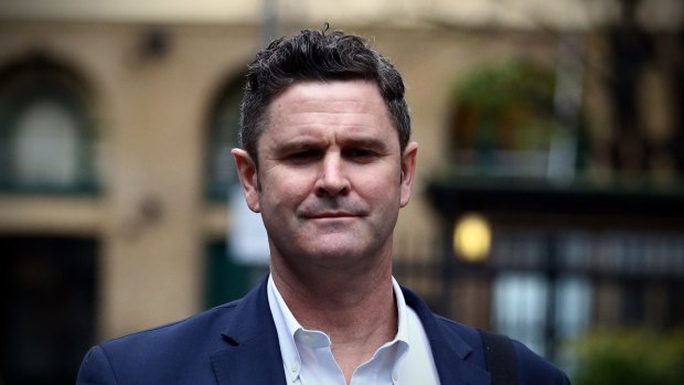 Former New Zealand cricketer Chris Cairns arrives at Southwark Crown Court on Tuesday.