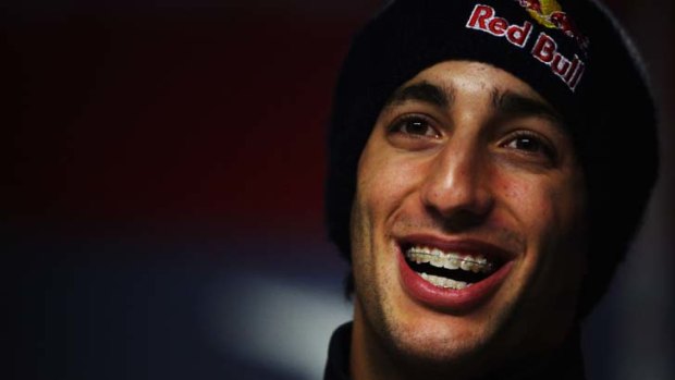 Daniel Ricciardo &#8230; ''It's just a kid from Perth here.''