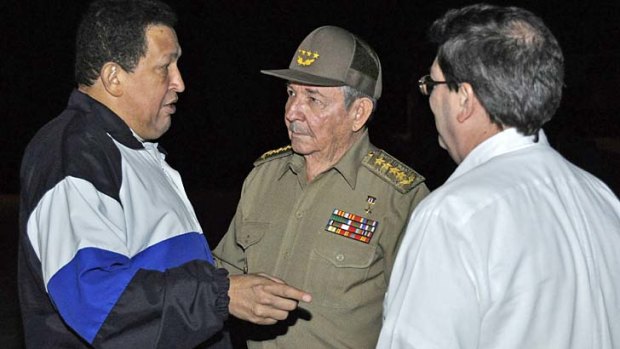 Cancer relapse ... Hugo Chavez will return to Cuba for more treatment.
