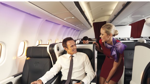 Virgin Australia's busines class service proved exemplary: friendly, intimate and attentive.