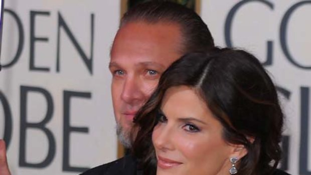 Jesse James and Sandra Bullock.