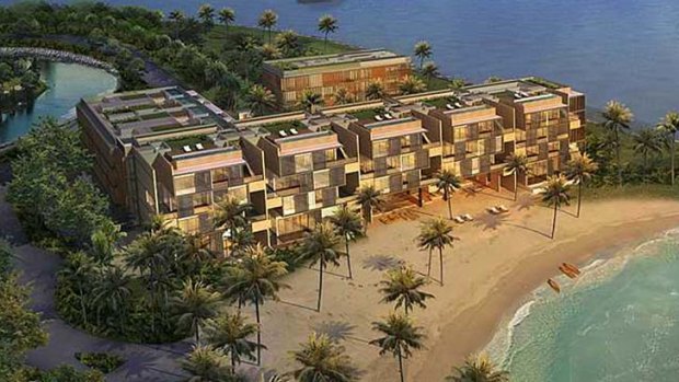 New digs ... Rinehart has reportedly bought two units, off the plan, in the Seven Palms Sentosa Cove condominium project.