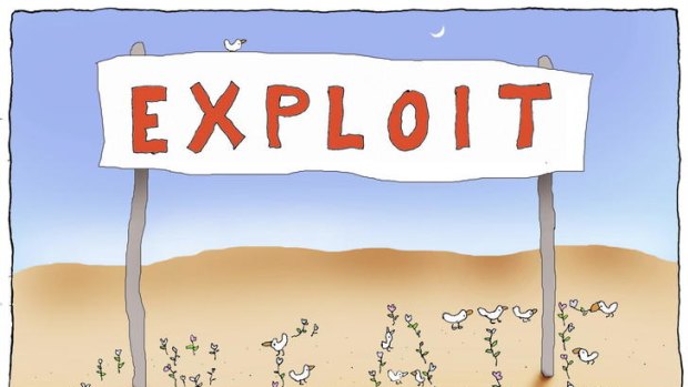 Illustration: Michael Leunig.