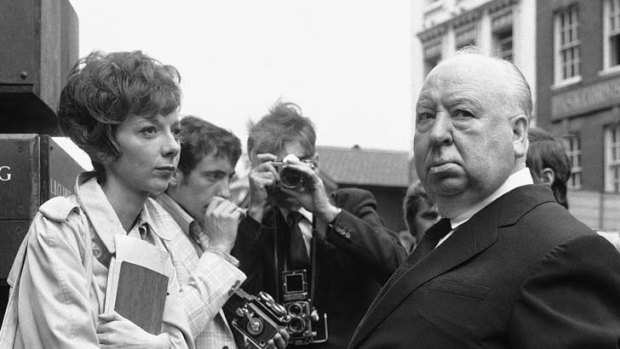 Stalwarts ... Anna Massey with Alfred Hitchcock.