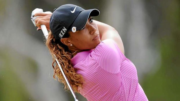 The other Woods: Cheyenne Woods at the Australian Ladies Masters.