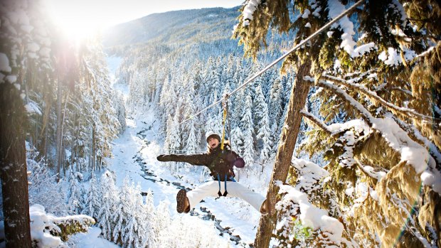  Satisfy your need for speed on one of North America's most thrilling zipline courses.