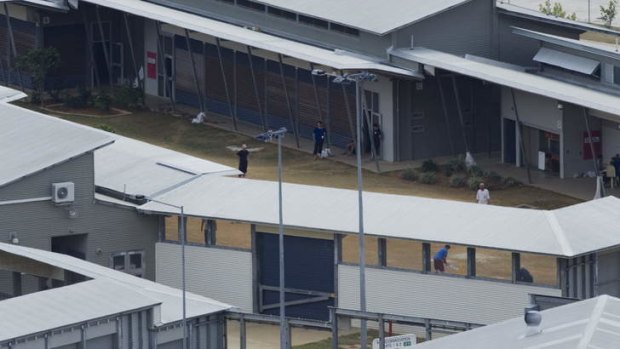 North West Detention Centre on Christmas Island.