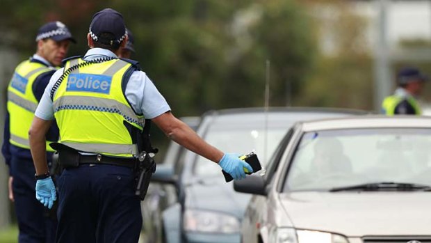 Double the count ... police in New South Wales have caught nearly twice as many drink-drivers this New Year's Day as last year.