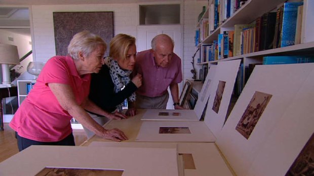 Janet and Sam Cullen with daughter Sarah Stuart-Jones, on Australian Story.