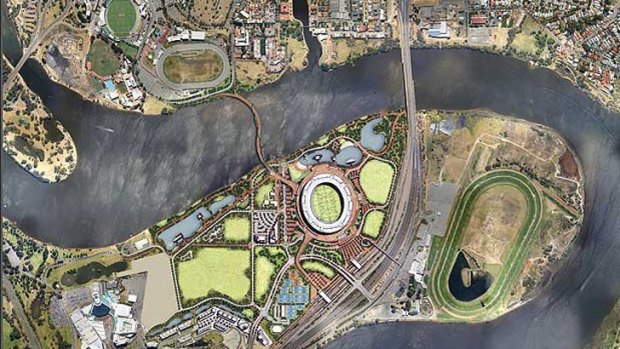Scitech will be part of the Burswood precinct near the planned new stadium.
