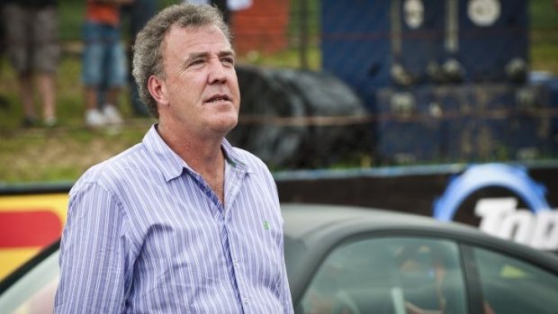 Star of the show: Clarkson at last year's event in Sydney, which drew 46,000 fans.
