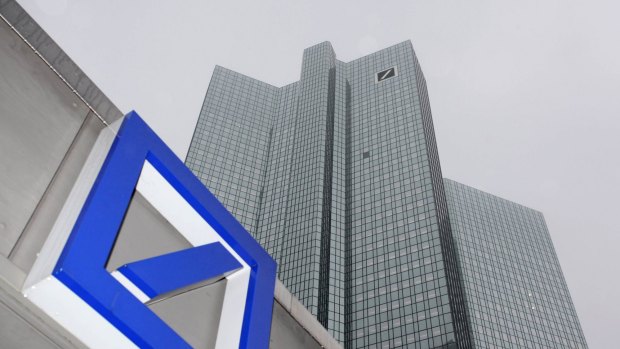 The settlement closes the door on a five-year investigation into claims raised in part by former Deutsche Bank employees that the bank mispriced assets held in a large portfolio of derivatives to hide potential trading losses during the financial crisis. 
