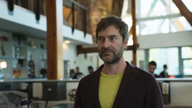 Mark Duplass says his <i>Goliath</I> co-star Thornton is 'life weary in a very interesting and truthful way that's unique to him'.