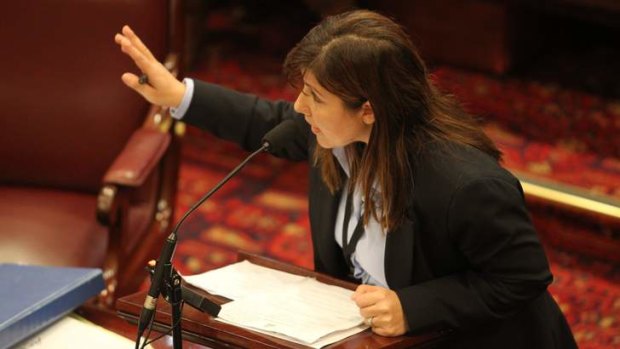 "The O'Farrell government has dropped the ball": Sophie Cotsis.