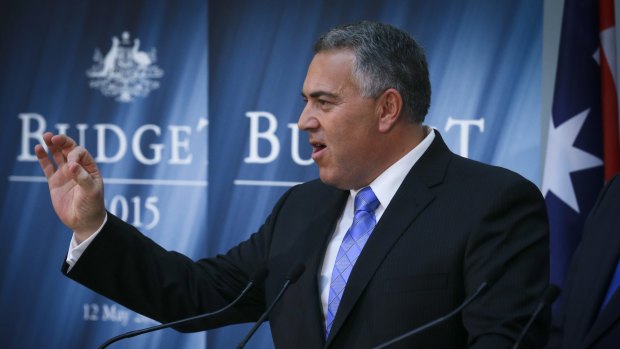 Treasurer Joe Hockey is counting on stable growth in China and better growth at home.