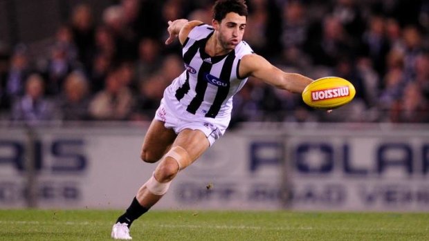 Alex Fasolo and teammate Ben Reid announced last night on Fox Footy that they had signed for a further two years with Collingwood.
