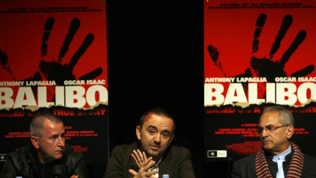 Anthony LaPaglia, Robert Connolly and  President Jose Ramos-Horta.