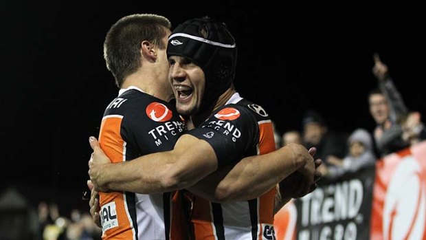 "I love it here at the Wests Tigers and I can't see myself playing anywhere else" ... Beau Ryan.