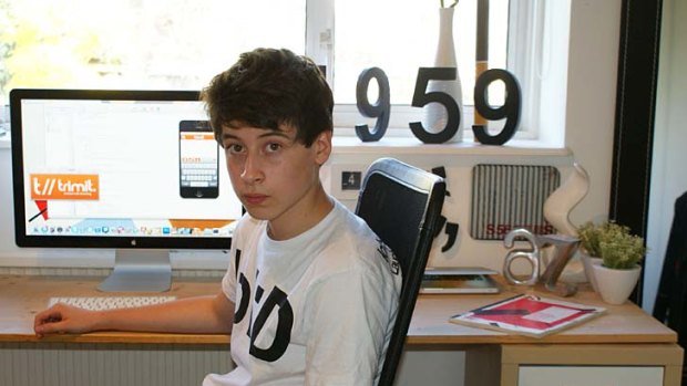 Nick D'Aloisio, a former Perth and Melbourne boy making it big online.