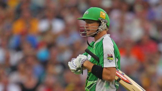 Set to get the chop as Twenty20 captain ... Cameron White.