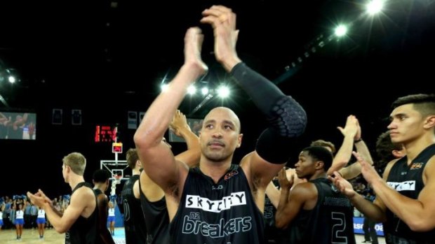 Breakers guard CJ Bruton says farewell after his last NBL match.