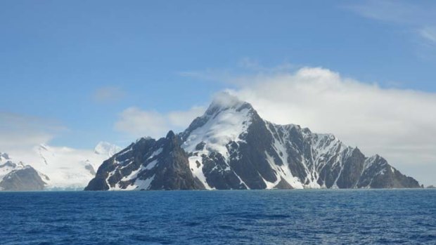 The destination ... Cape Valentine, Elephant Island.