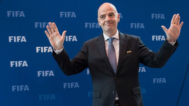Visit postponed: FIFA President Gianni Infantino.