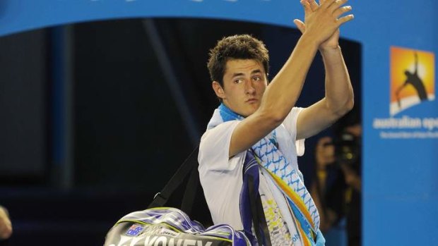 Rod Laver admitted he was concerned about what goes on around Tomic.