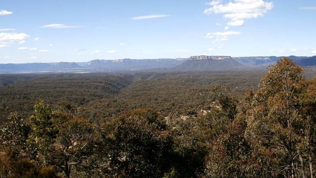Breathtaking ... the view of the Capertee Valley is too distracting not to have the stop at Pearsons Lookout, say residents.