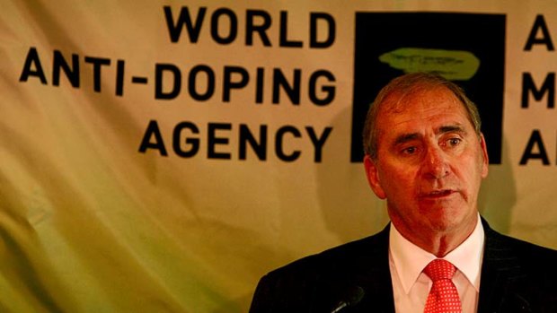 Tightening the screws: WADA boss John Fahey.