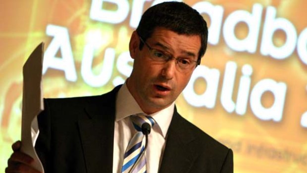 Stephen Conroy will today release an implementation study into the National Broadband Network.