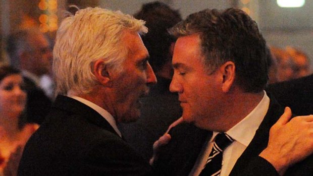 Collingwood president Eddie McGuire has vouched for the coaching credentials of former Magpie mentor Mick Malthouse.