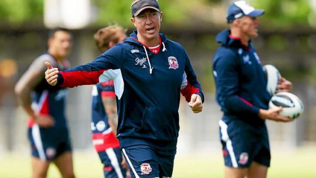 Roosters coach Trent Robinson is one of the lowest paid coaches in the NRL.