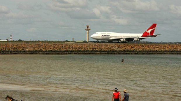 This is your captain floating...a Sydney Airport runway could be just one structure endangered by rising sea levels. Scientists warn that climate change could be proceeding faster than thought.