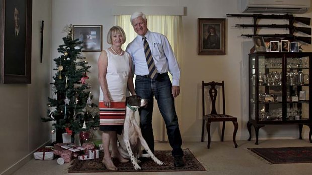 ''When he wanted to start the new party I was up in arms. We'd had enough. We'd done our bit'' &#8230; Suzie and Bob Katter at their home in Charters Towers.