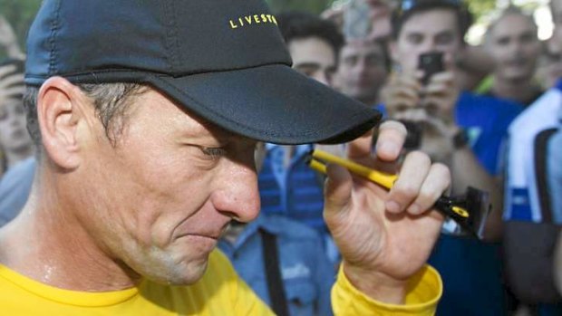 Deep-pocketed and sophisticated: Cheat Lance Armstrong.