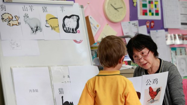 The government's challenge will be to arrest the dramatic decline in Chinese language enrolments among students who do not speak Chinese at home.