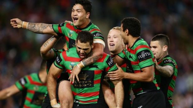On the verge of the greatest comeback in Australian sport: The Rabbitohs.