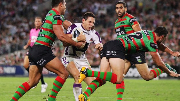 Full schedule: Billy Slater of the Storm.