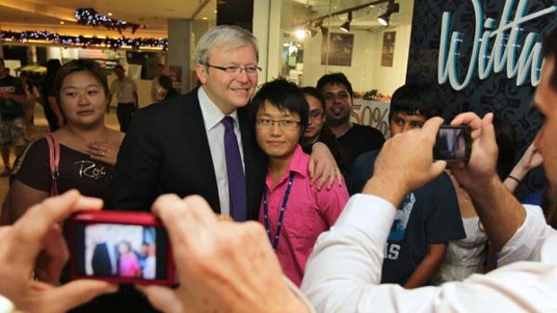 Foreign Minister Kevin Rudd.