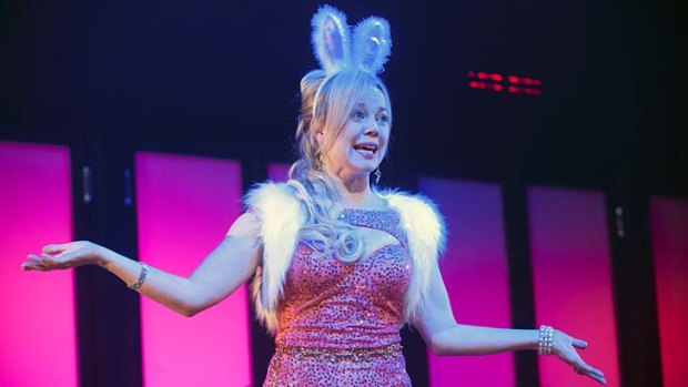 Trouble: Suzannah McDonald in <em>The Comedy of Errors</em>.