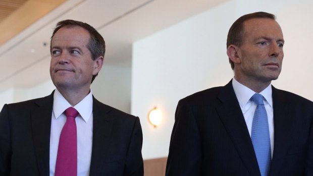 Prime Minister Tony Abbott and Opposition Leader Bill Shorten: Both men need to work hard to survive through to the next election.