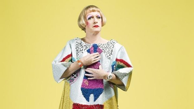 Big name: Grayson Perry is famous for his ceramics and tapestries, and for cross-dressing.