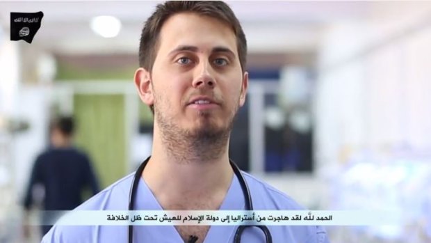 Tareq Kamleh first appeared in a propaganda video in early 2015.