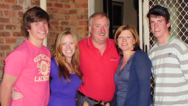Stuart O'Gorman (left) and his parents, Alan and Carolyn, were killed. Also pictured are twins Bronwyn and Patrick who survived.
