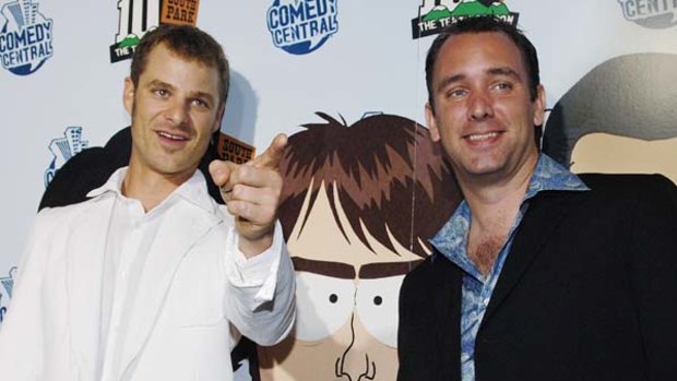 South Park creators Matt Stone, left, and Trey Parker.
