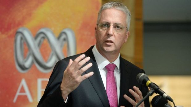 ABC Managing Director Mark Scott was 'very disappointed' with the Australian Government's decision to withdraw funding for the Australia Network.