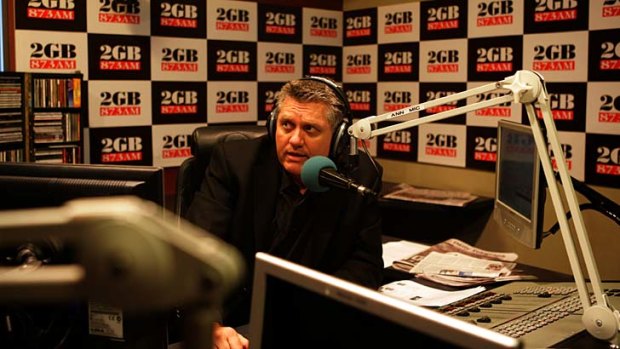 Ray Hadley ... accused of defaming the Attorney-General, Greg Smith.