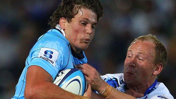 Luke Burgess of the Waratahs carved up the Western Force defence a month ago in Perth.