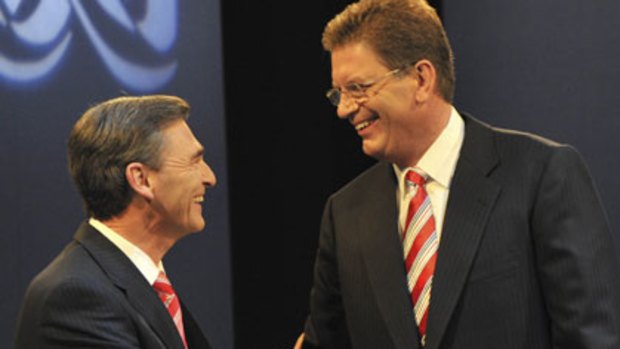 John Brumby and Ted Baillieu.